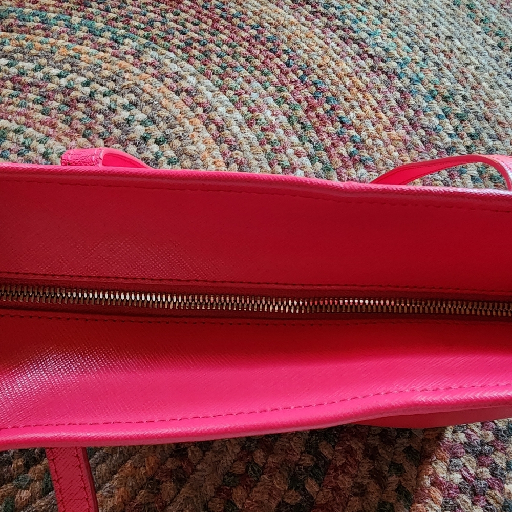 Ted Baker Hot Pink Tote with Bow Accent - Picture 5 of 15